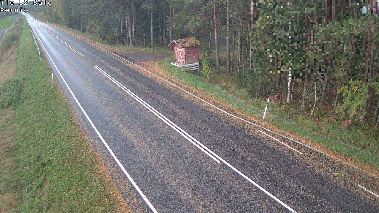 Weather Camera Image Väg 52 Salo, Bjärnå, Salo, Varsinais-Suomi