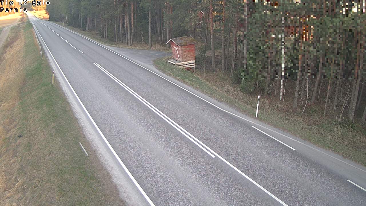 Weather Camera Image Road 52 Salo, Perniö, Salo, Varsinais-Suomi