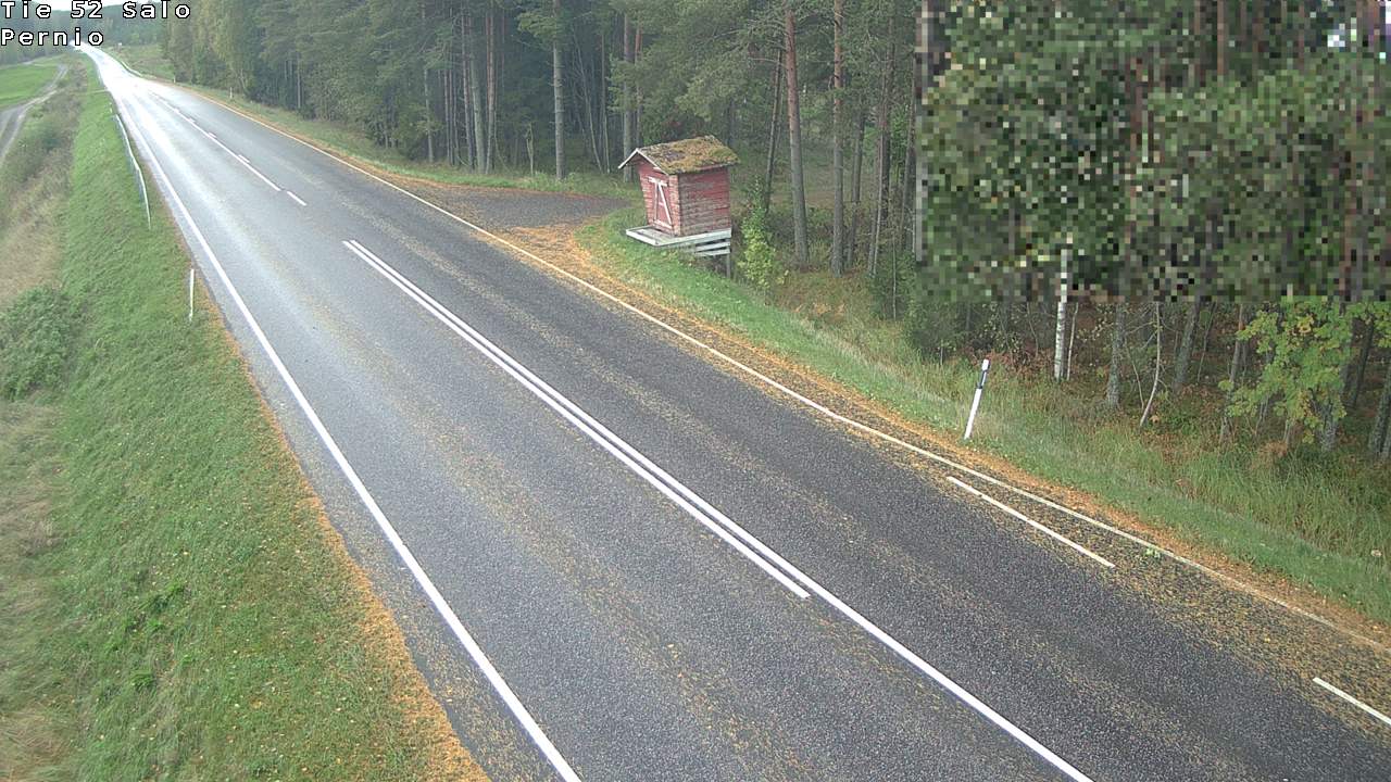 Weather Camera Image Väg 52 Salo, Bjärnå, Salo, Varsinais-Suomi