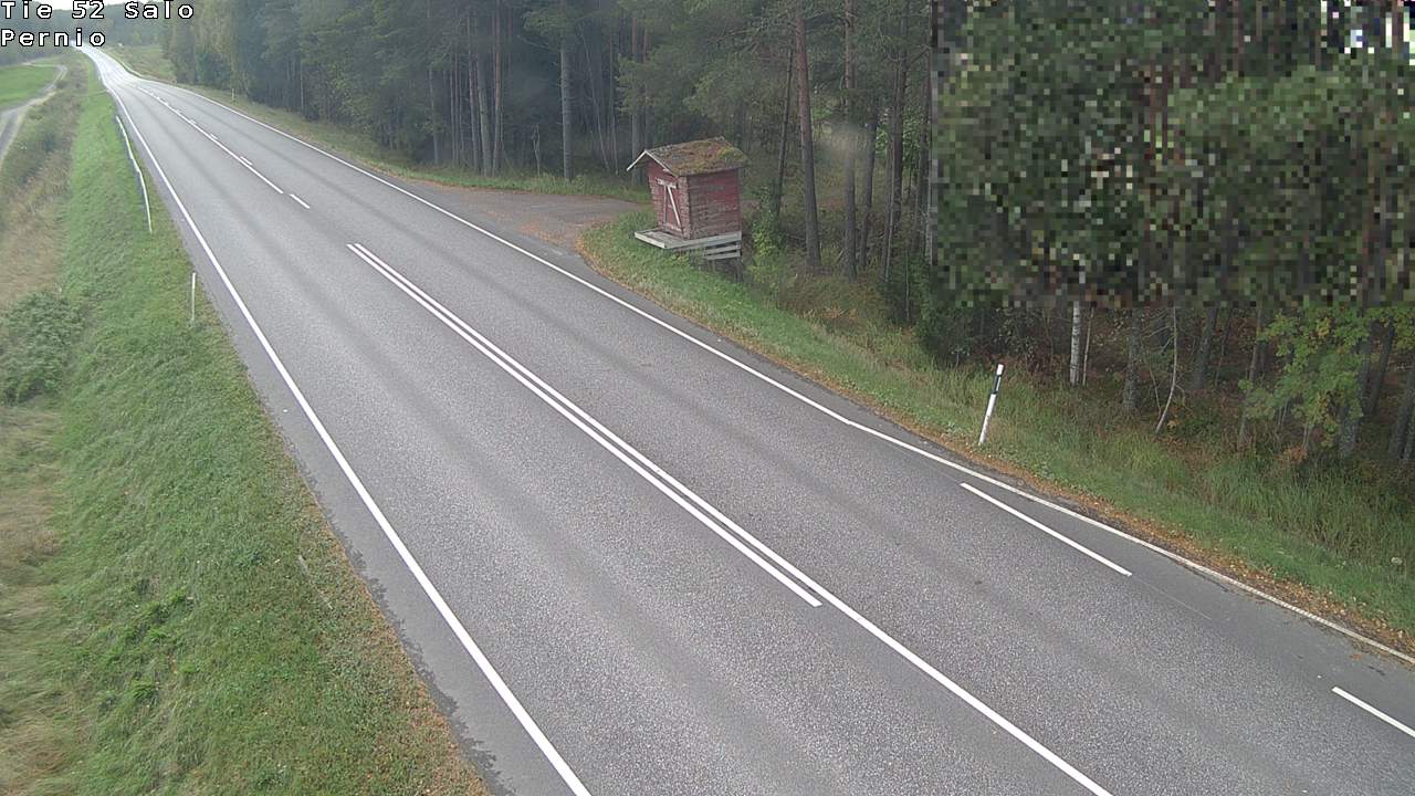Weather Camera Image Väg 52 Salo, Bjärnå, Salo, Varsinais-Suomi