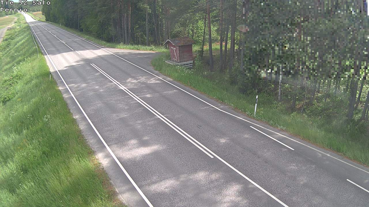 Weather Camera Image Väg 52 Salo, Bjärnå, Salo, Varsinais-Suomi