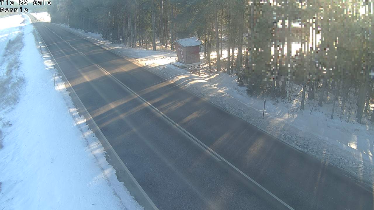 Weather Camera Image Väg 52 Salo, Bjärnå, Salo, Varsinais-Suomi