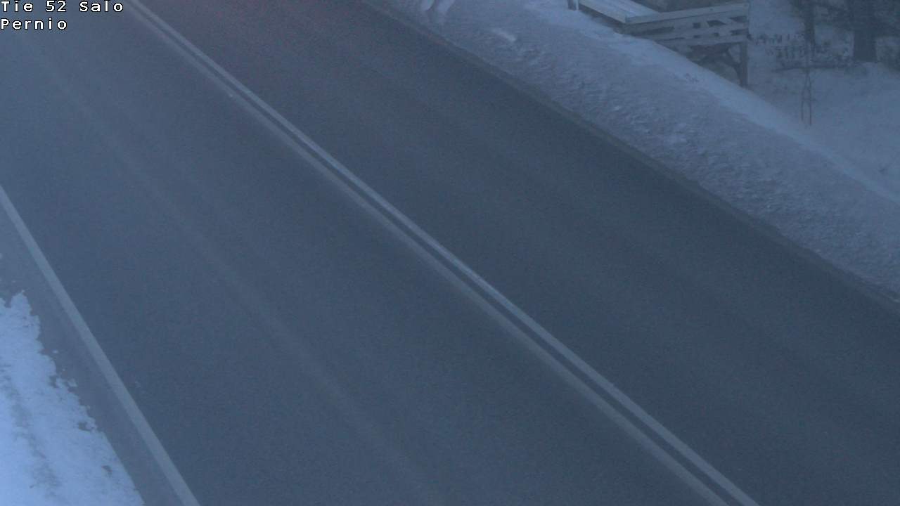 Weather Camera Image Väg 52 Salo, Bjärnå, Salo, Varsinais-Suomi