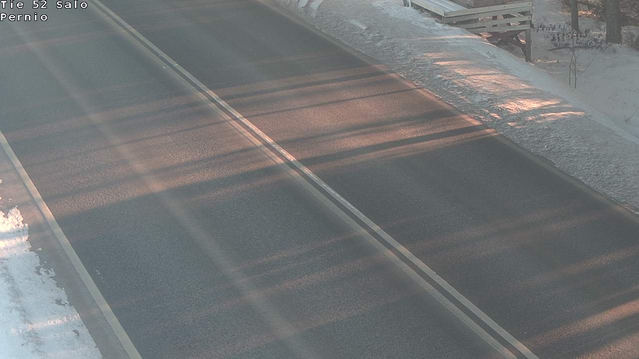 Weather Camera Image Väg 52 Salo, Bjärnå, Salo, Varsinais-Suomi