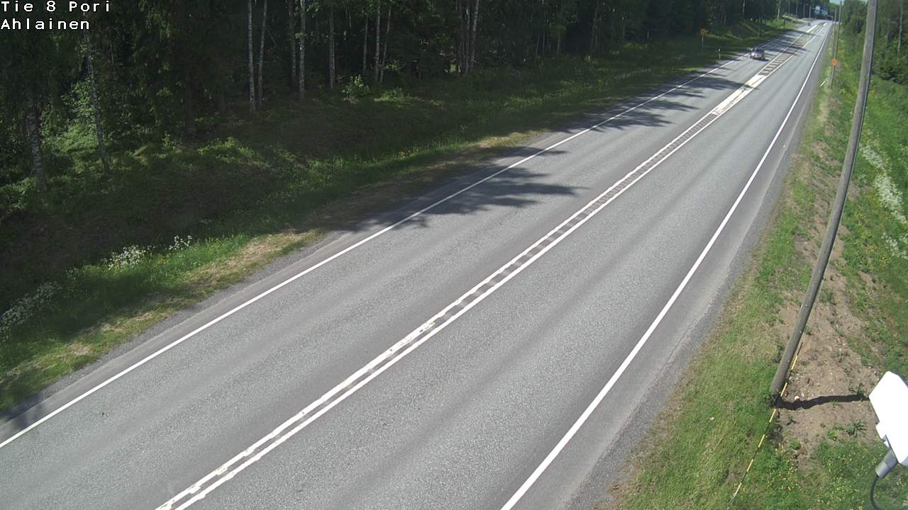 Weather Camera Image Road 8 Pori, Ahlainen, Pori, Satakunta