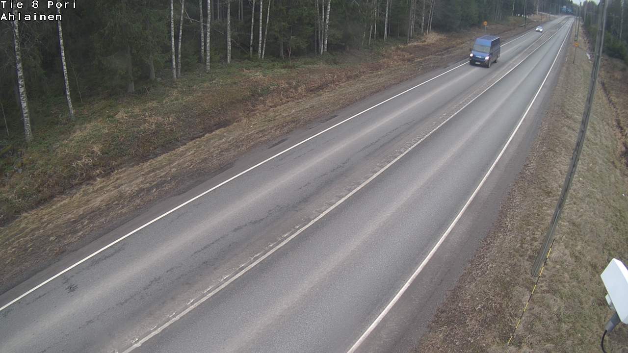 Weather Camera Image Road 8 Pori, Ahlainen, Pori, Satakunta