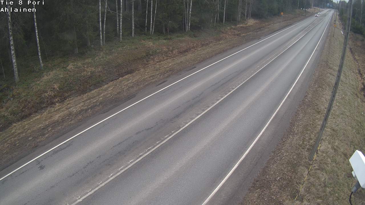 Weather Camera Image Road 8 Pori, Ahlainen, Pori, Satakunta