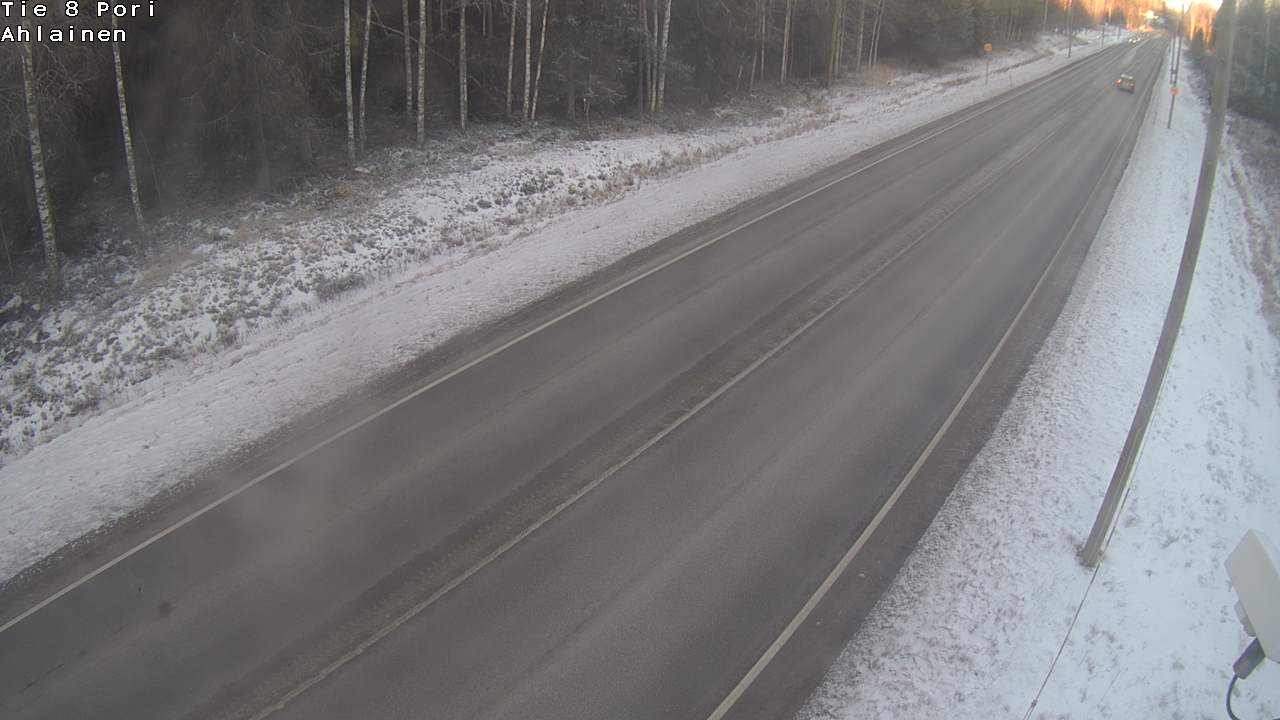 Weather Camera Image Väg 8 Björneborg, Vittisbofjärd, Pori, Satakunta