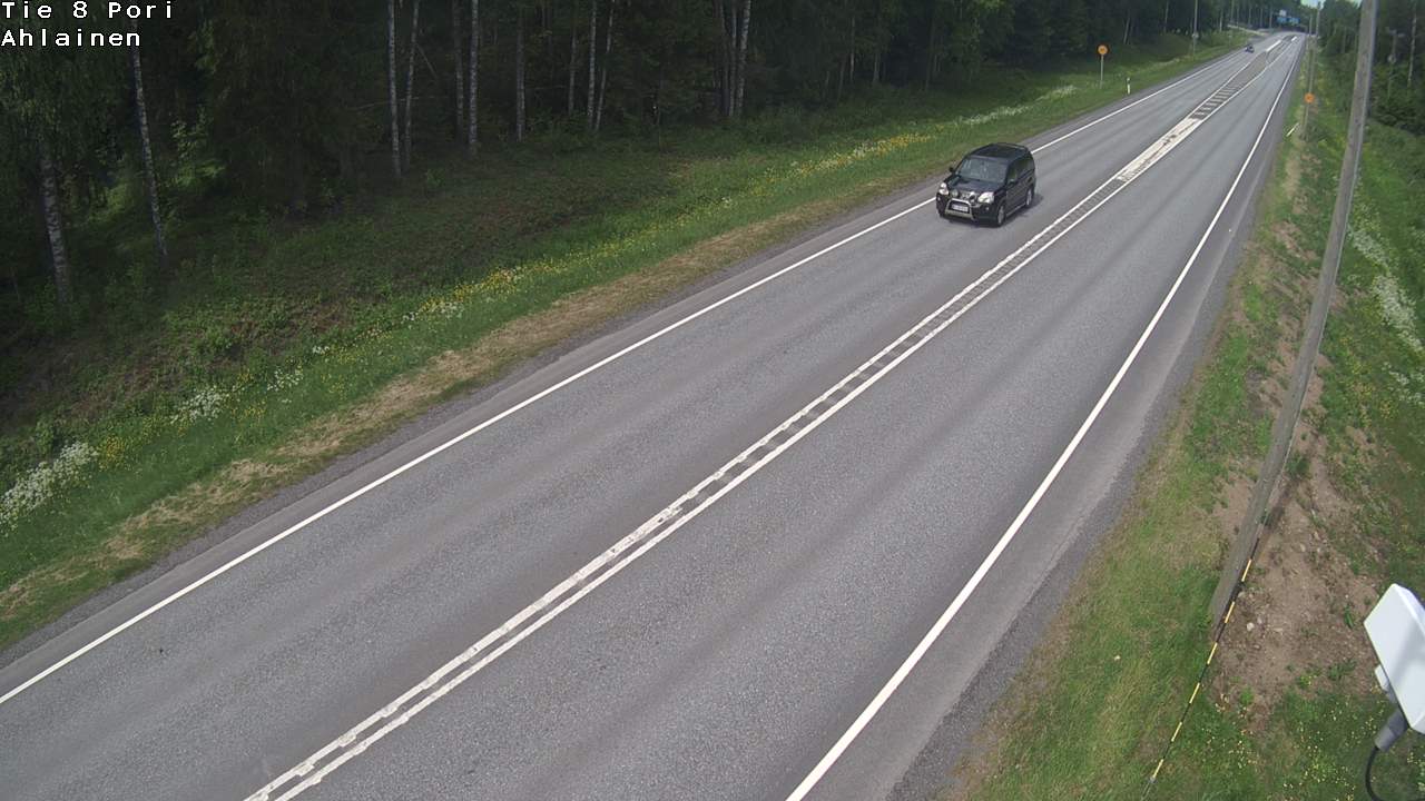 Weather Camera Image Väg 8 Björneborg, Vittisbofjärd, Pori, Satakunta