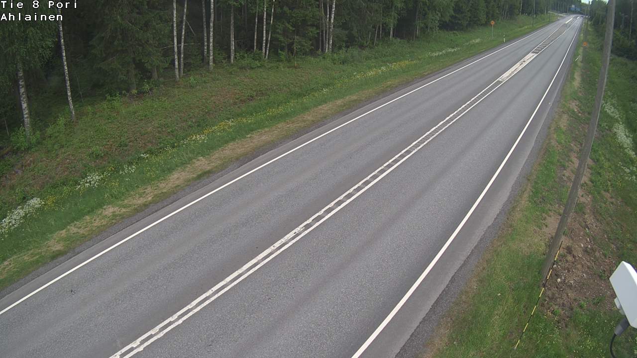 Weather Camera Image Väg 8 Björneborg, Vittisbofjärd, Pori, Satakunta