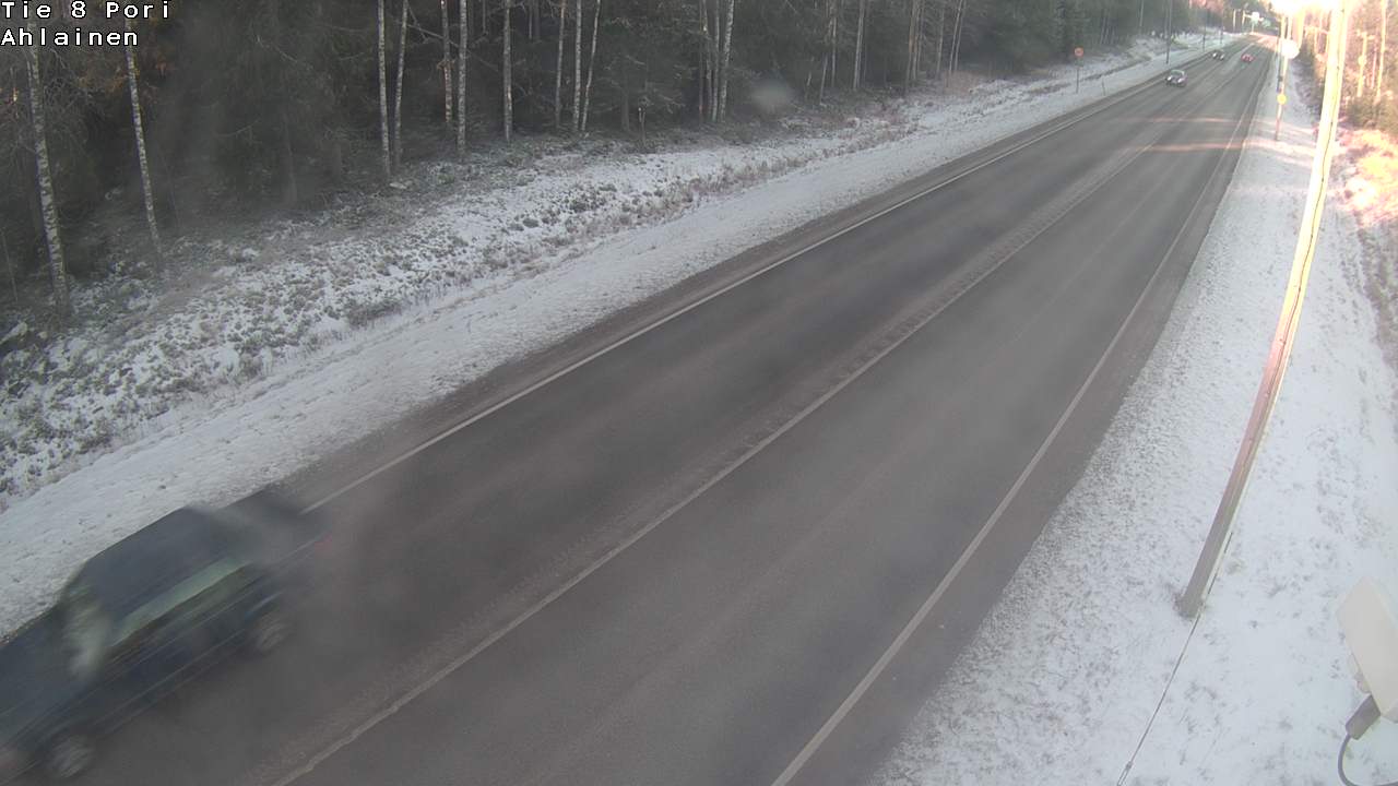 Weather Camera Image Väg 8 Björneborg, Vittisbofjärd, Pori, Satakunta