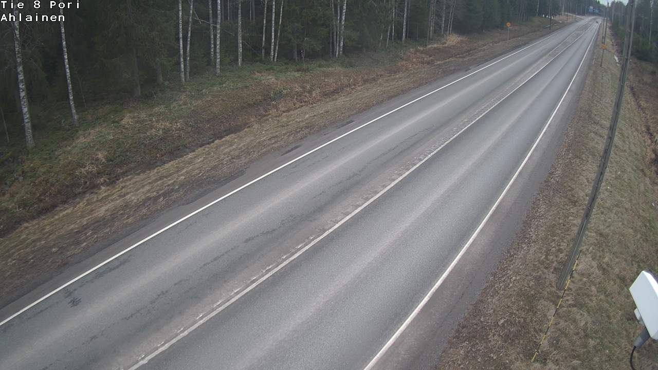 Weather Camera Image Väg 8 Björneborg, Vittisbofjärd, Pori, Satakunta