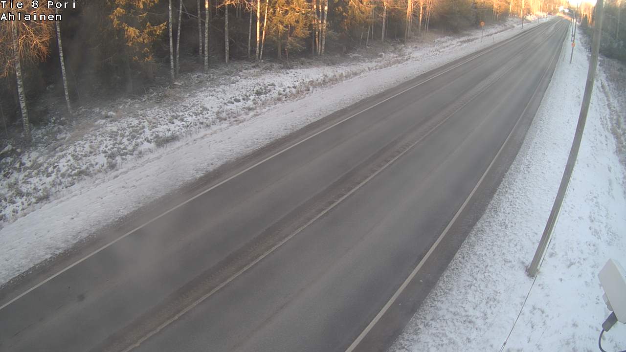 Weather Camera Image Väg 8 Björneborg, Vittisbofjärd, Pori, Satakunta
