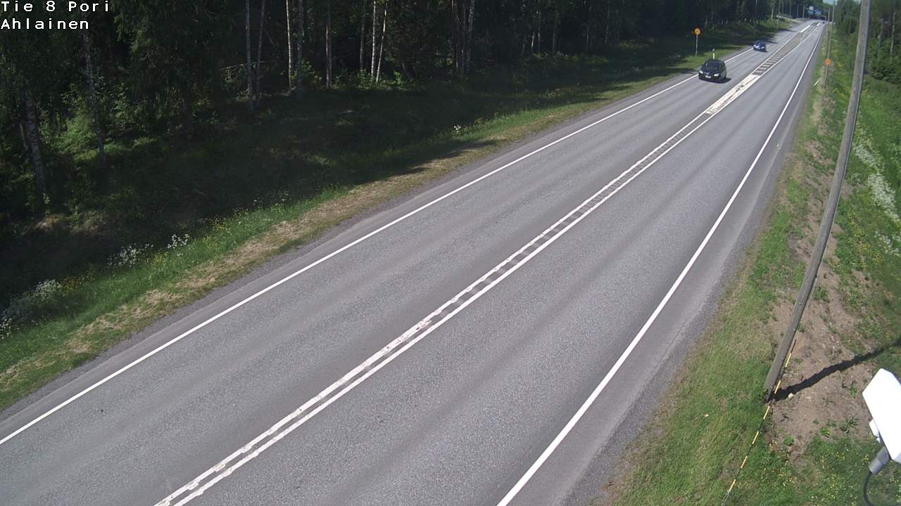 Weather Camera Image Väg 8 Björneborg, Vittisbofjärd, Pori, Satakunta