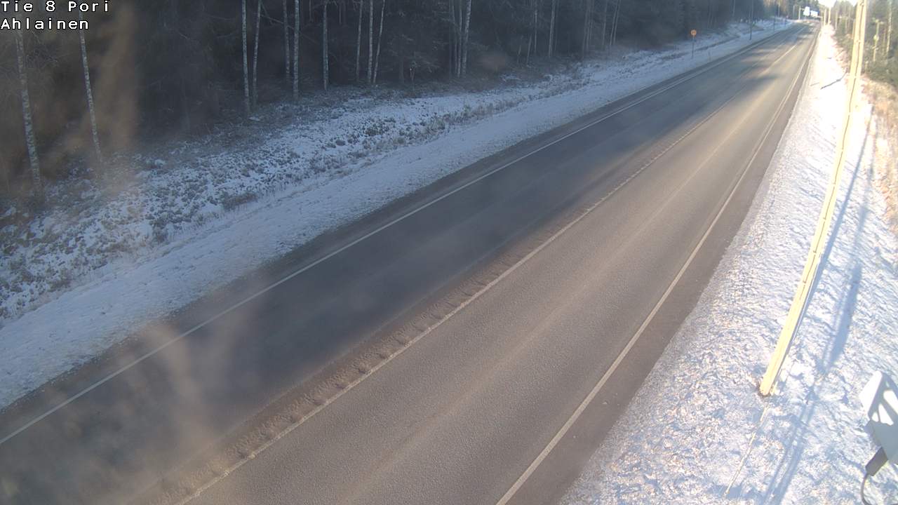 Weather Camera Image Väg 8 Björneborg, Vittisbofjärd, Pori, Satakunta