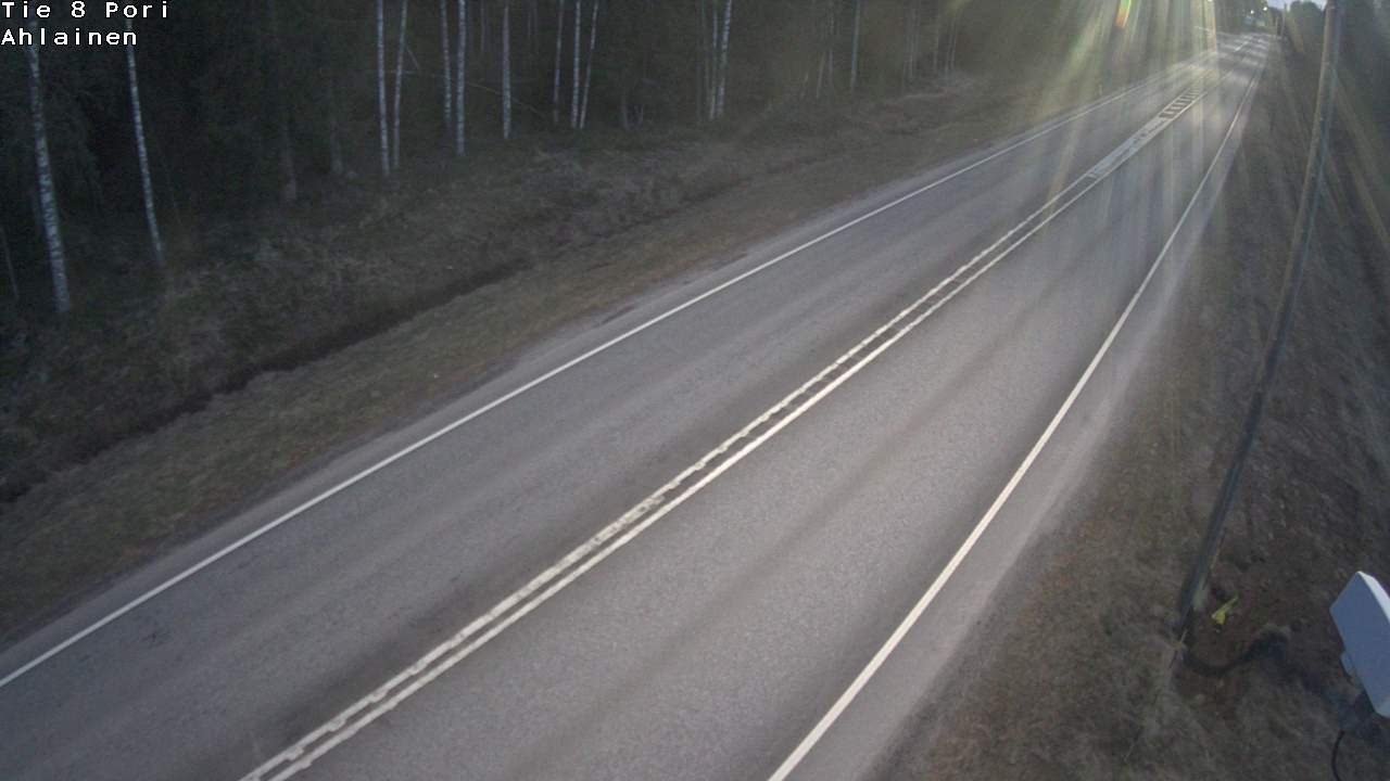 Weather Camera Image Road 8 Pori, Ahlainen, Pori, Satakunta