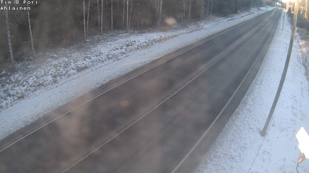 Weather Camera Image Road 8 Pori, Ahlainen, Pori, Satakunta