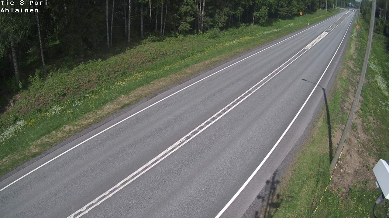 Weather Camera Image Väg 8 Björneborg, Vittisbofjärd, Pori, Satakunta