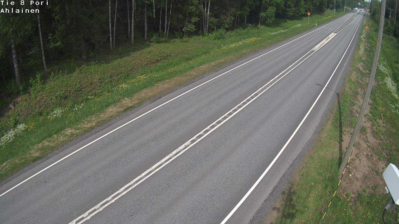 Weather Camera Image Väg 8 Björneborg, Vittisbofjärd, Pori, Satakunta