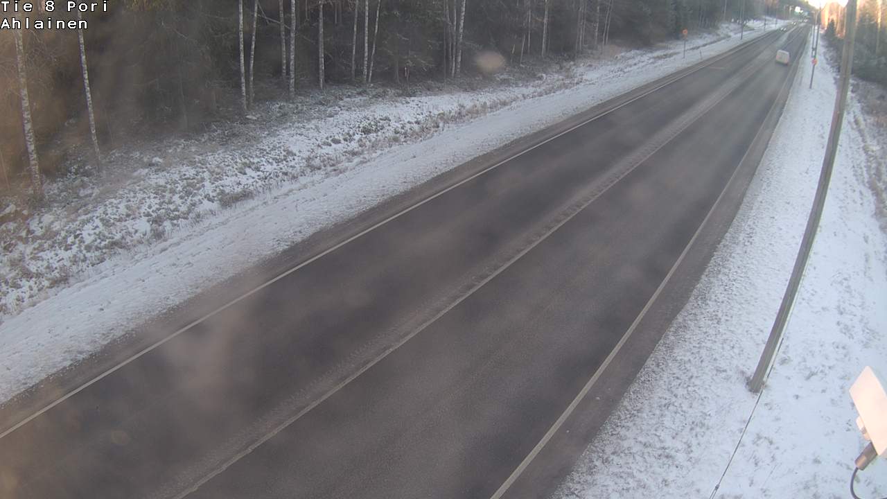 Weather Camera Image Road 8 Pori, Ahlainen, Pori, Satakunta