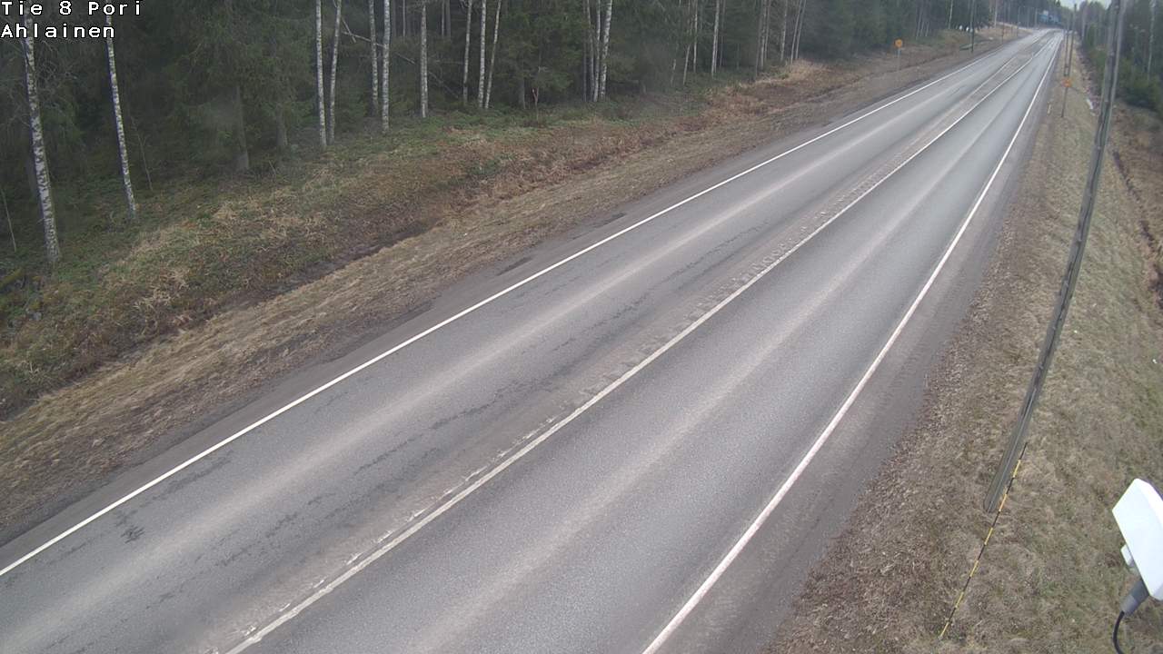 Weather Camera Image Väg 8 Björneborg, Vittisbofjärd, Pori, Satakunta