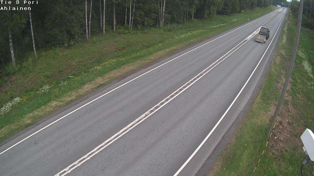 Weather Camera Image Väg 8 Björneborg, Vittisbofjärd, Pori, Satakunta