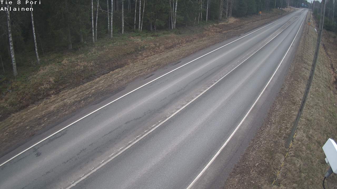 Weather Camera Image Väg 8 Björneborg, Vittisbofjärd, Pori, Satakunta