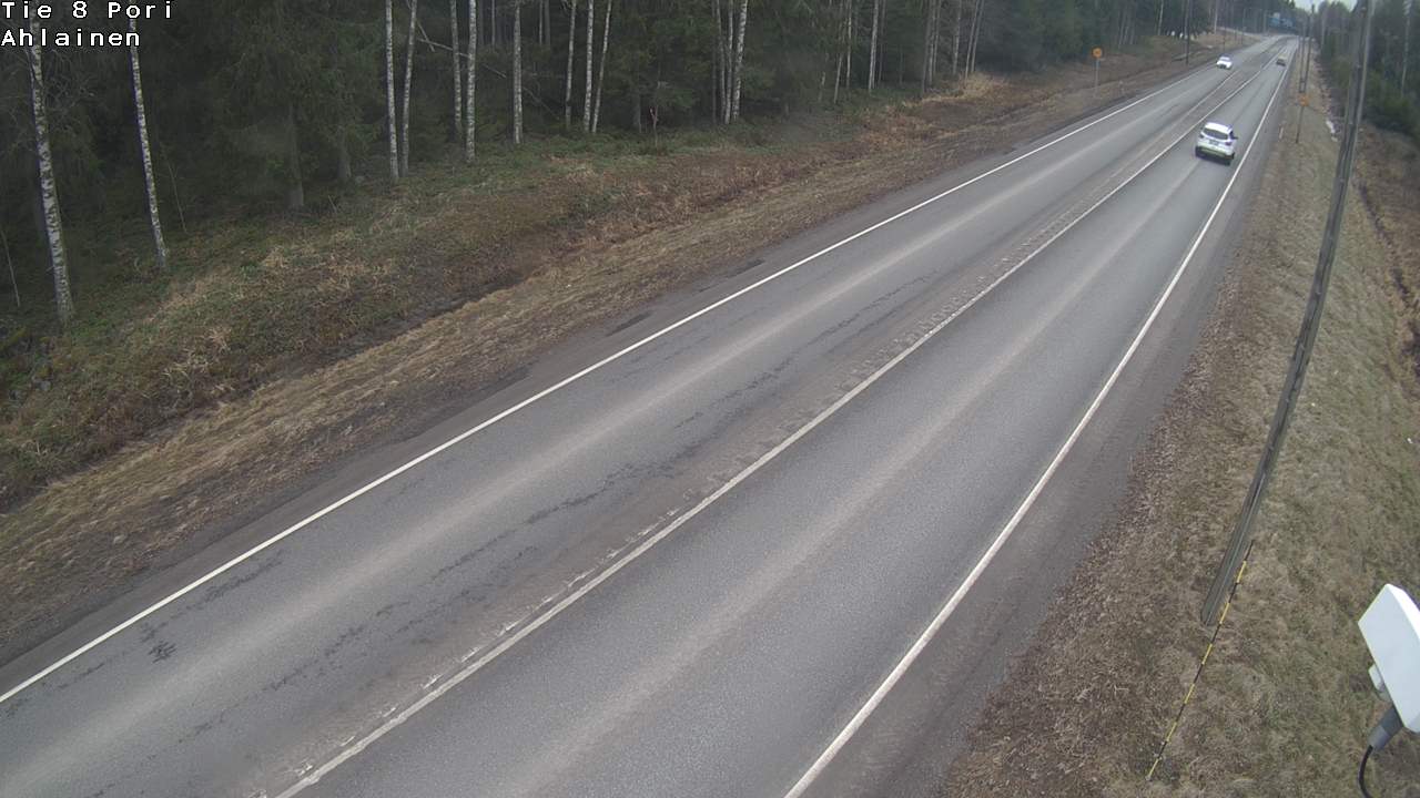 Weather Camera Image Road 8 Pori, Ahlainen, Pori, Satakunta