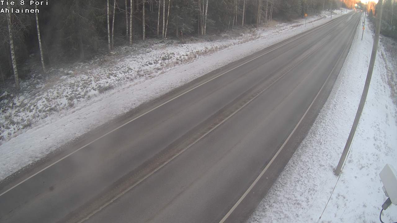 Weather Camera Image Väg 8 Björneborg, Vittisbofjärd, Pori, Satakunta