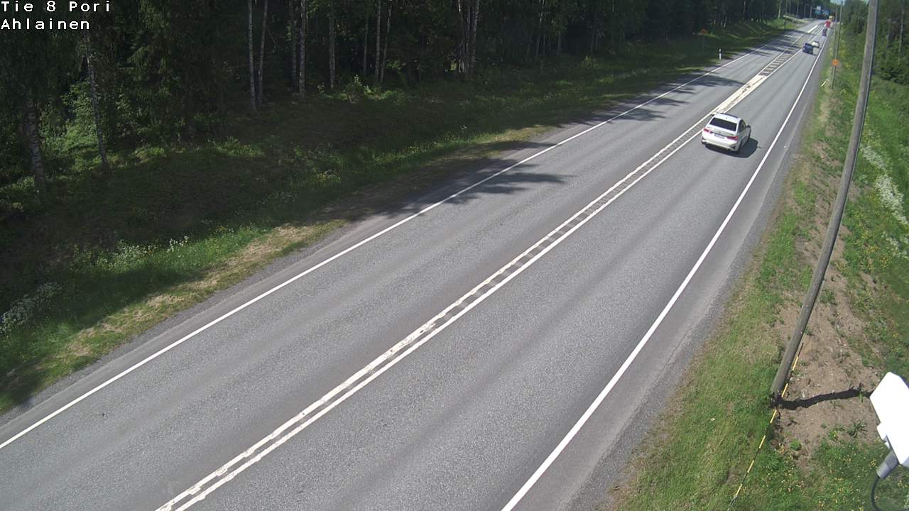 Weather Camera Image Road 8 Pori, Ahlainen, Pori, Satakunta