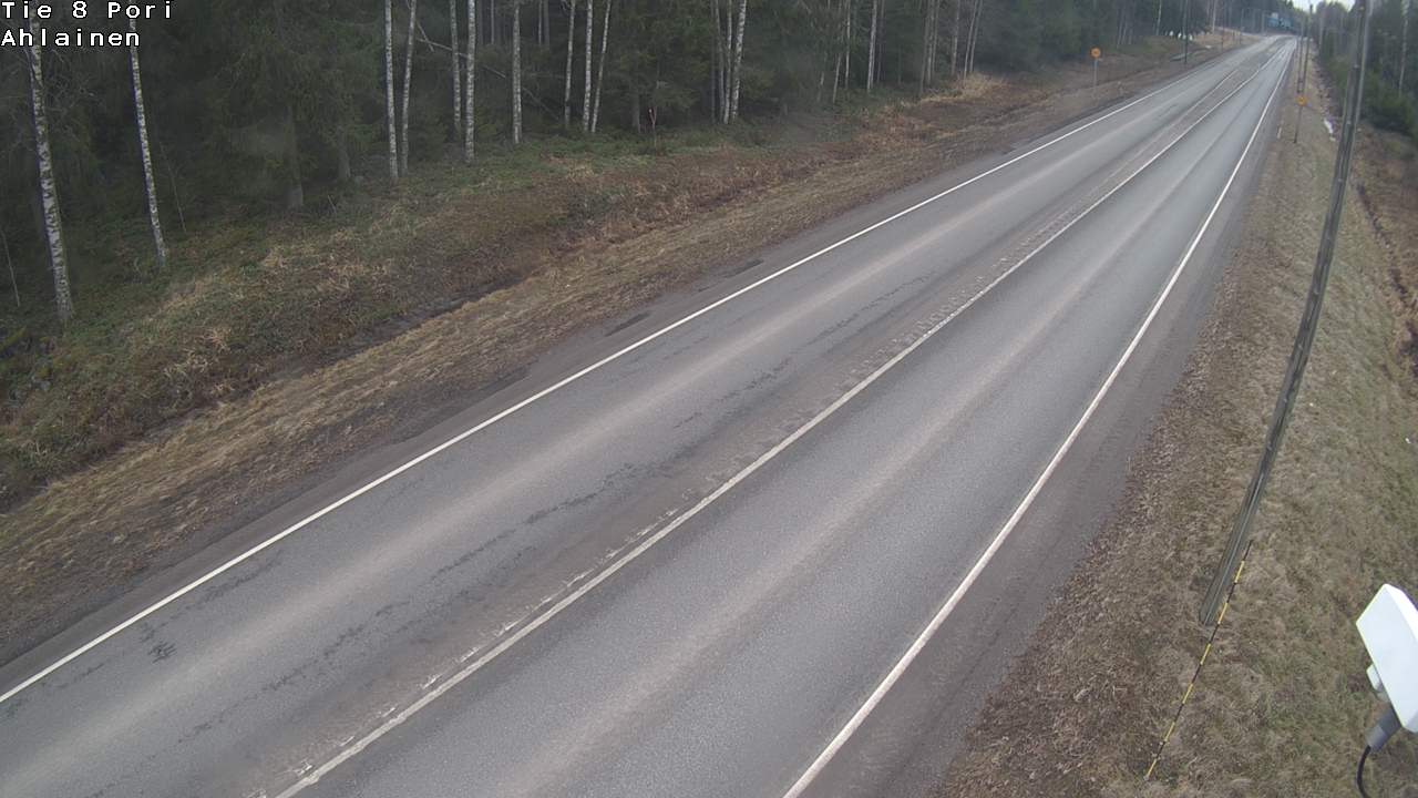 Weather Camera Image Road 8 Pori, Ahlainen, Pori, Satakunta