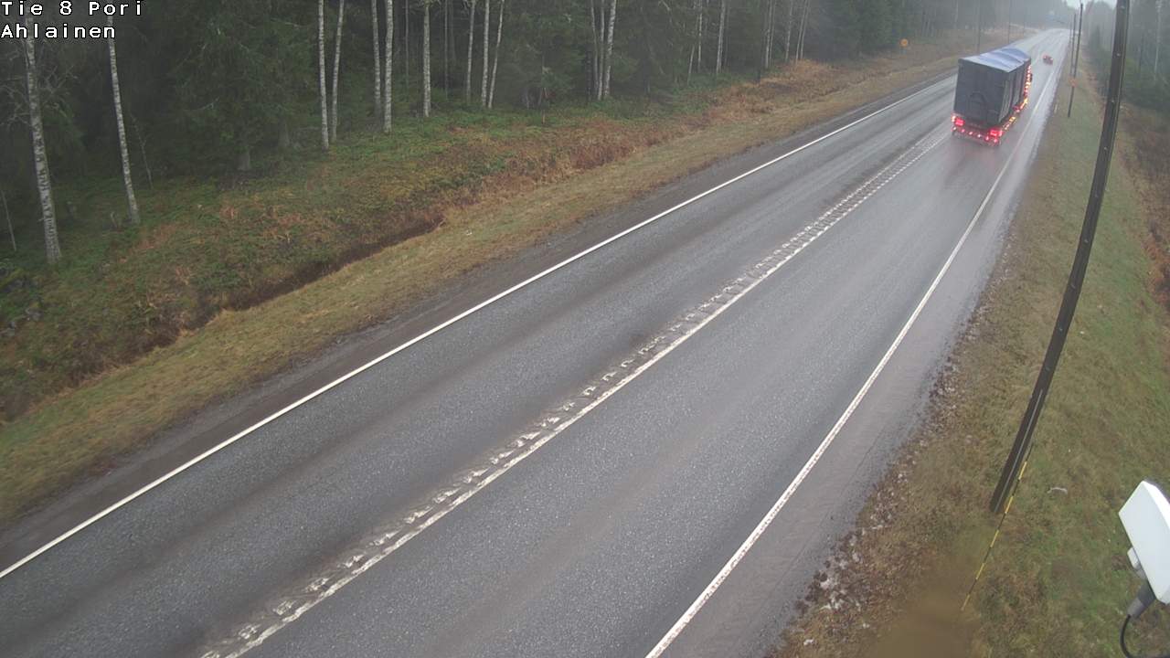 Weather Camera Image Road 8 Pori, Ahlainen, Pori, Satakunta