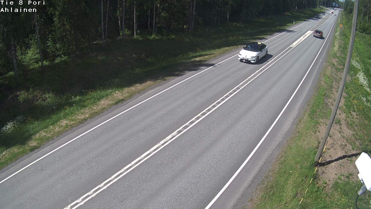 Weather Camera Image Väg 8 Björneborg, Vittisbofjärd, Pori, Satakunta
