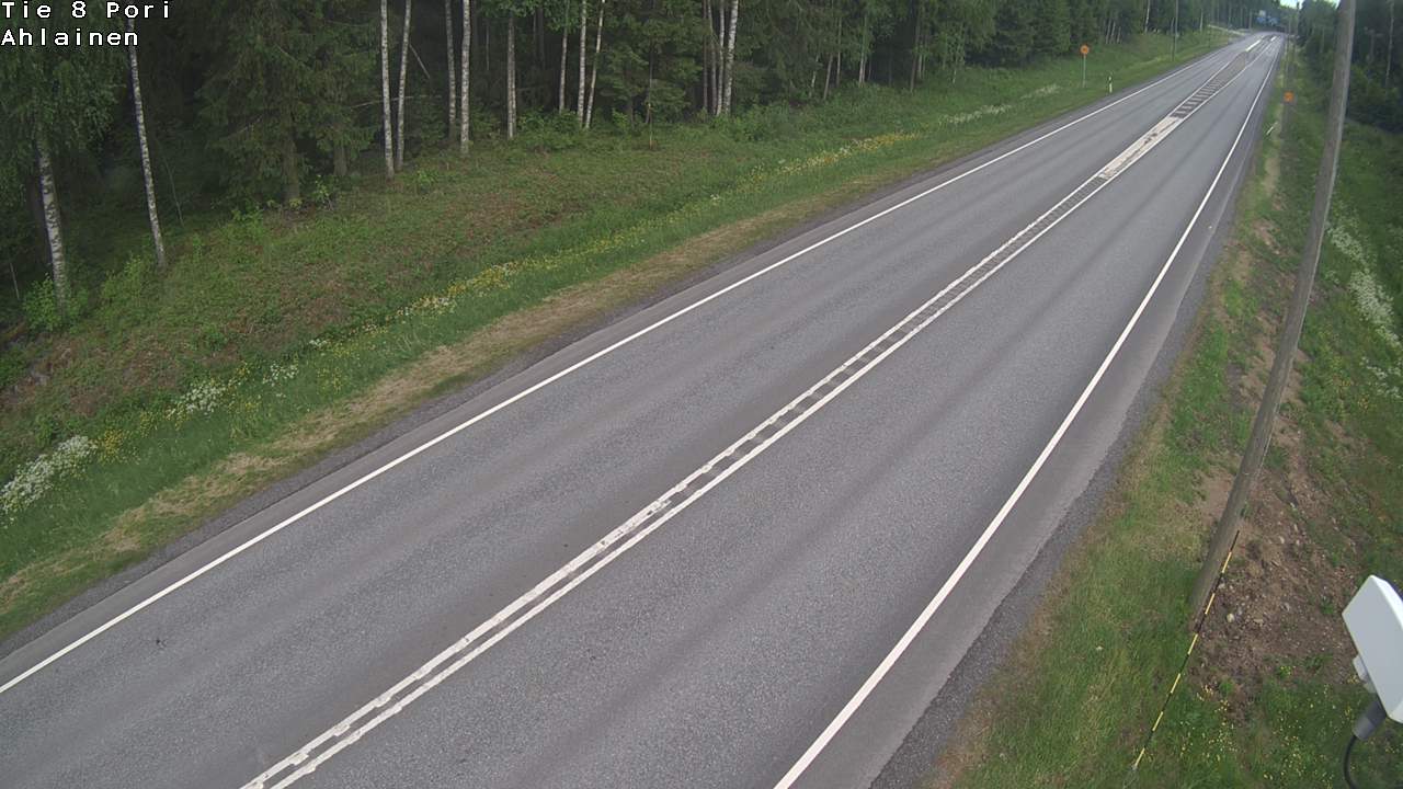 Weather Camera Image Väg 8 Björneborg, Vittisbofjärd, Pori, Satakunta