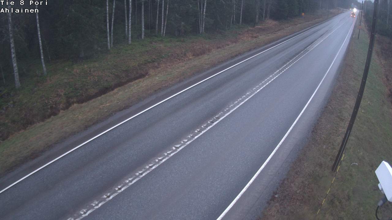 Weather Camera Image Road 8 Pori, Ahlainen, Pori, Satakunta
