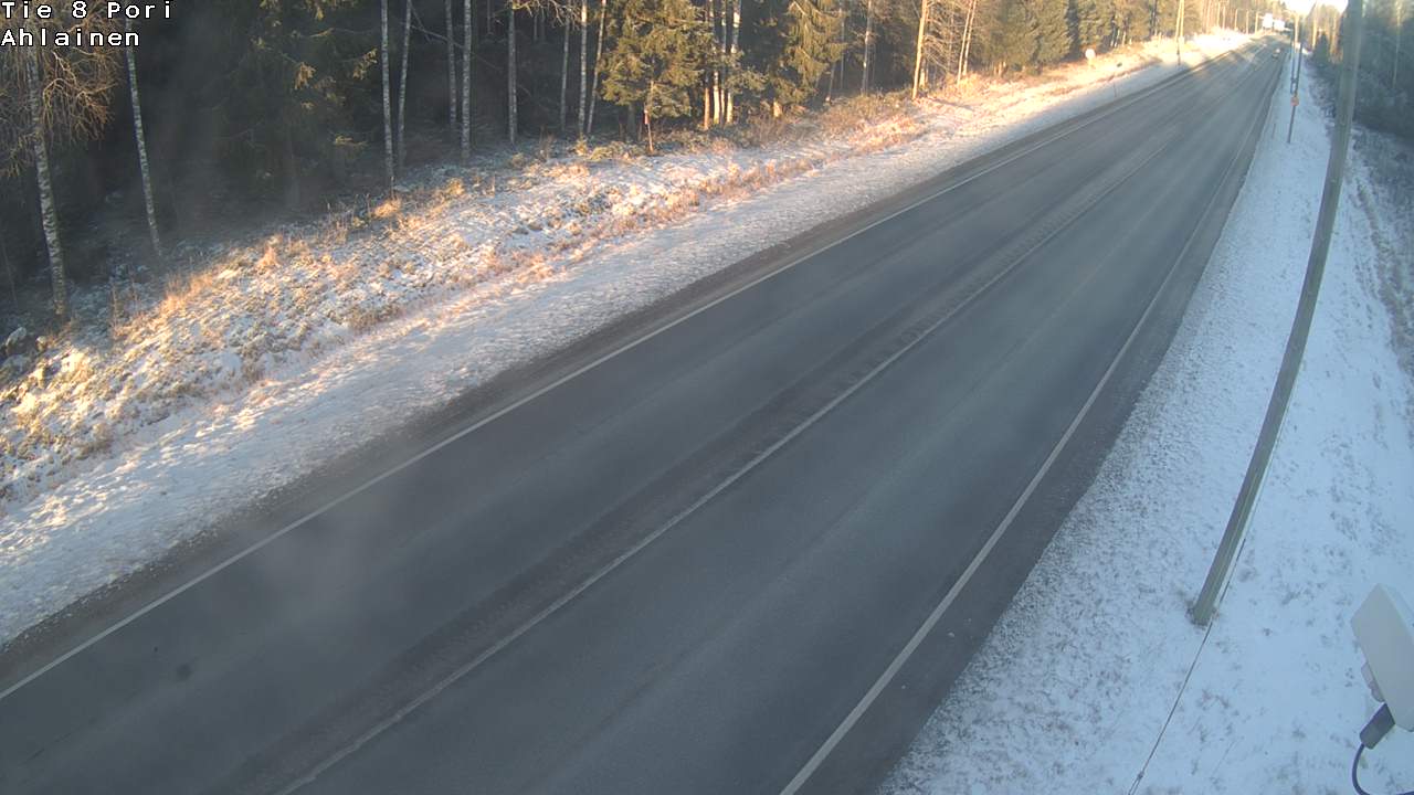 Weather Camera Image Väg 8 Björneborg, Vittisbofjärd, Pori, Satakunta