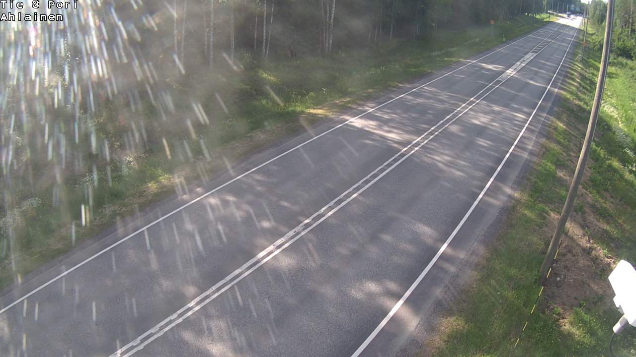 Weather Camera Image Road 8 Pori, Ahlainen, Pori, Satakunta