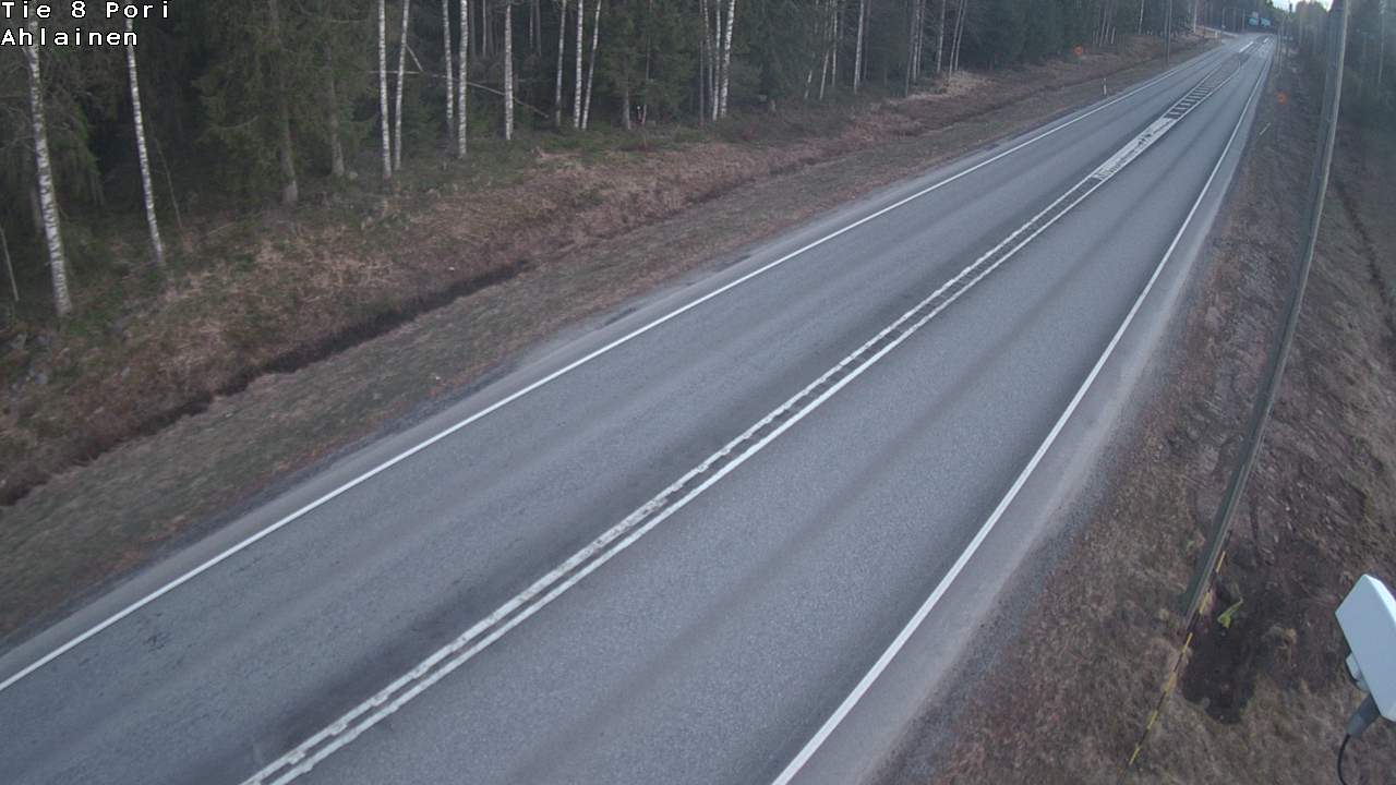 Weather Camera Image Road 8 Pori, Ahlainen, Pori, Satakunta