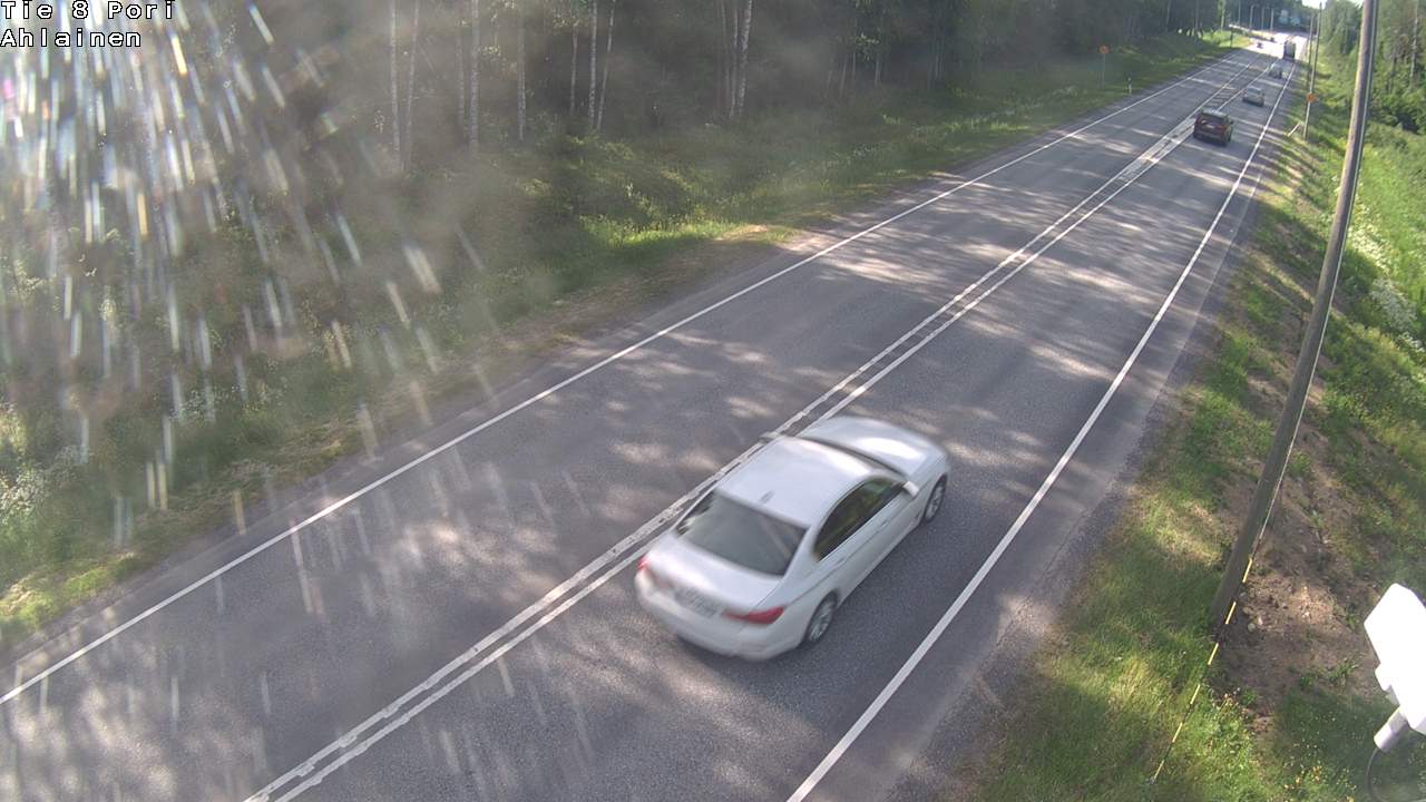 Weather Camera Image Road 8 Pori, Ahlainen, Pori, Satakunta