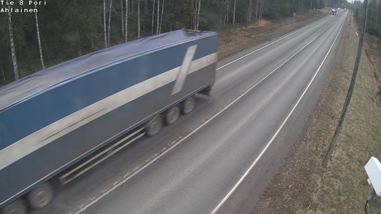 Weather Camera Image Road 8 Pori, Ahlainen, Pori, Satakunta