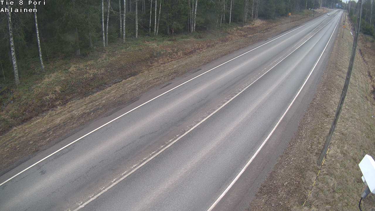 Weather Camera Image Road 8 Pori, Ahlainen, Pori, Satakunta