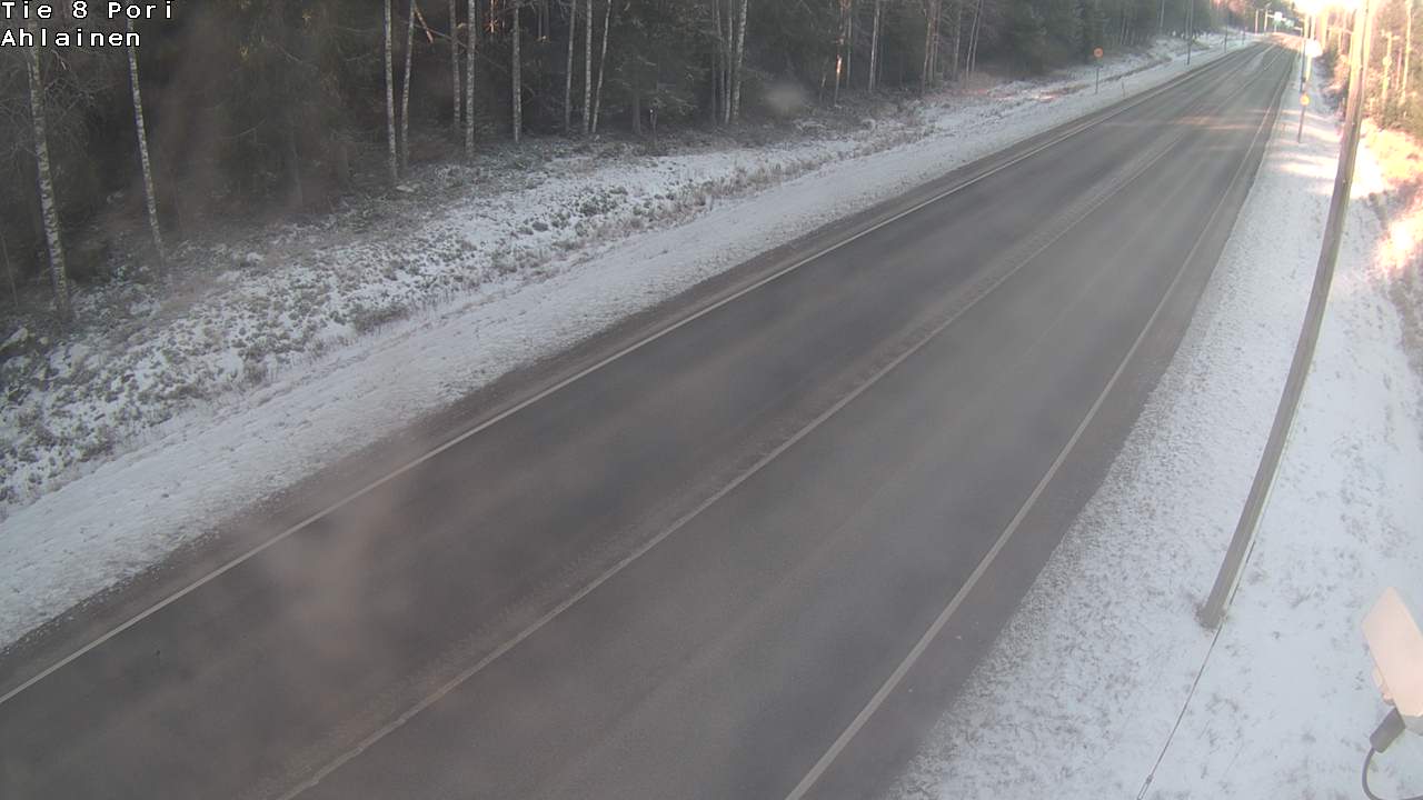 Weather Camera Image Väg 8 Björneborg, Vittisbofjärd, Pori, Satakunta