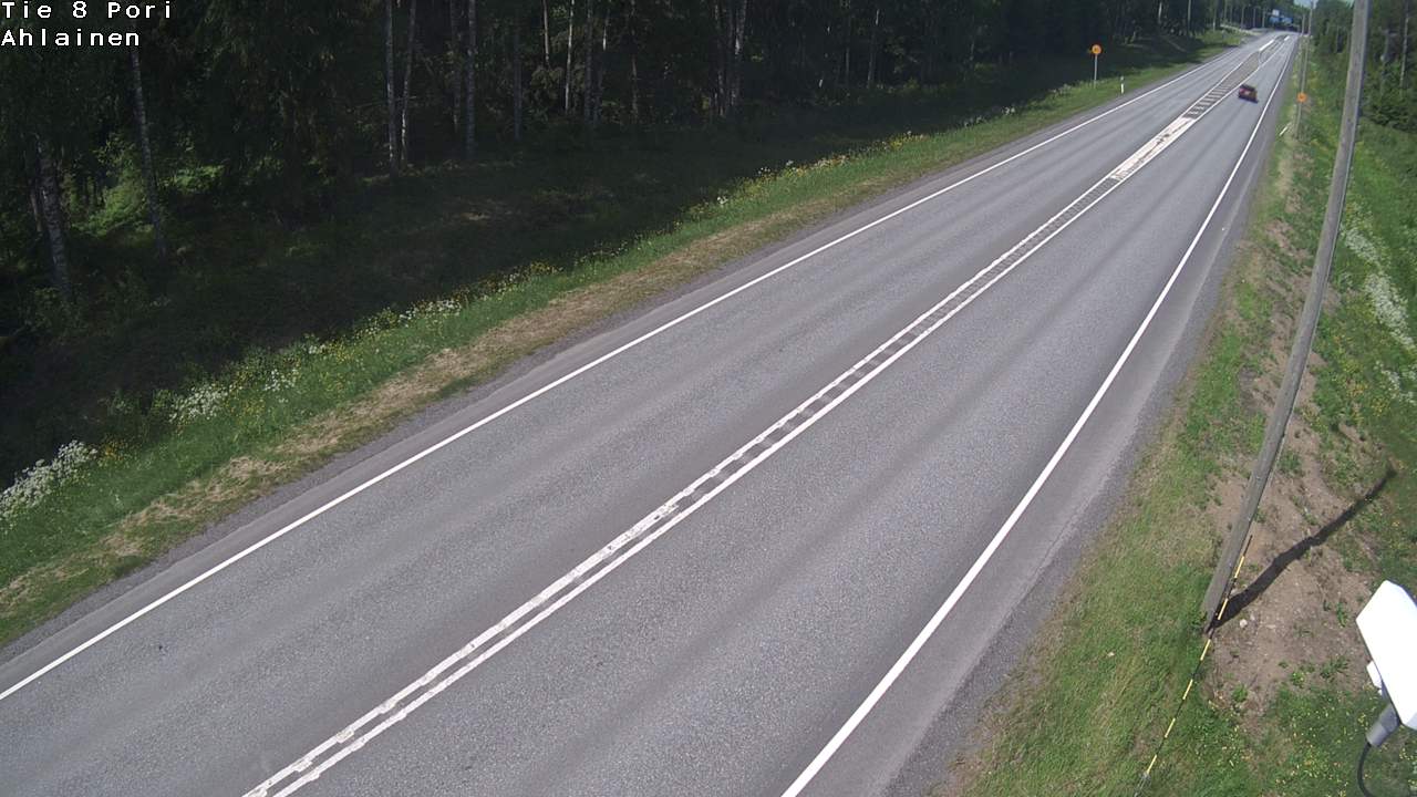 Weather Camera Image Väg 8 Björneborg, Vittisbofjärd, Pori, Satakunta