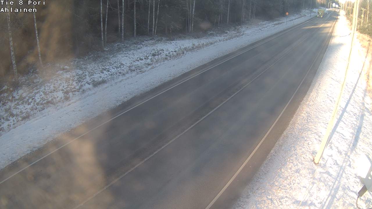 Weather Camera Image Väg 8 Björneborg, Vittisbofjärd, Pori, Satakunta