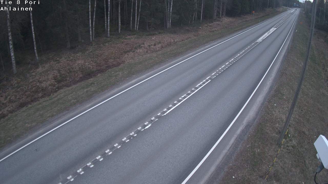 Weather Camera Image Road 8 Pori, Ahlainen, Pori, Satakunta