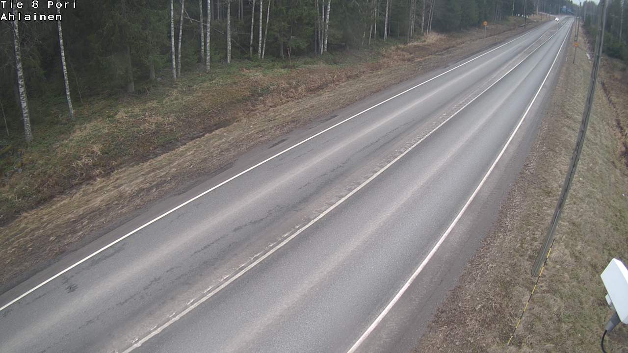 Weather Camera Image Väg 8 Björneborg, Vittisbofjärd, Pori, Satakunta