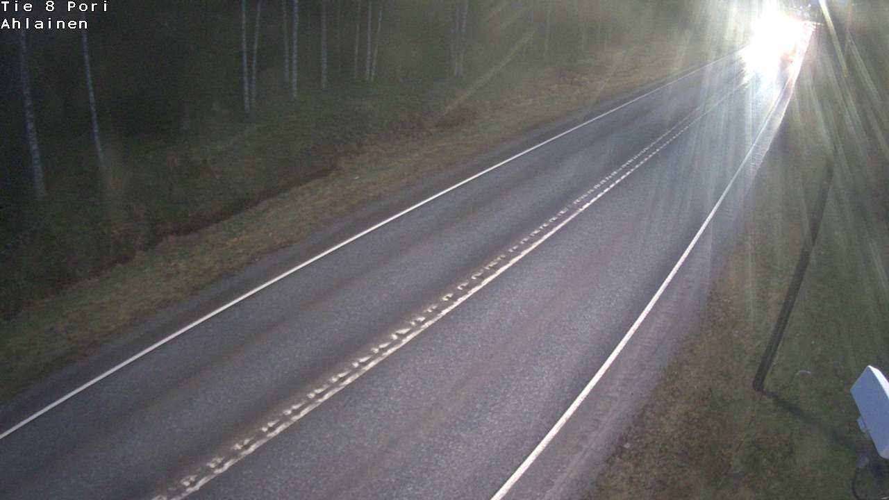 Weather Camera Image Road 8 Pori, Ahlainen, Pori, Satakunta