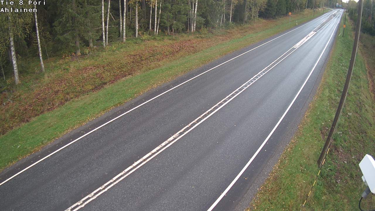 Weather Camera Image Road 8 Pori, Ahlainen, Pori, Satakunta