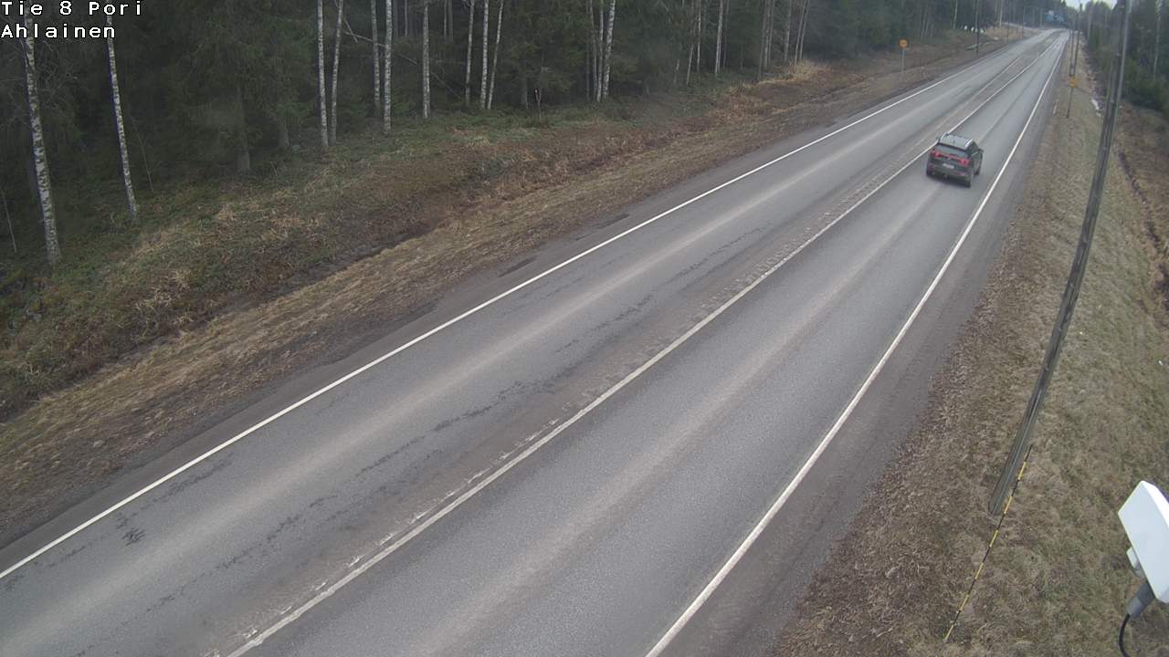 Weather Camera Image Road 8 Pori, Ahlainen, Pori, Satakunta