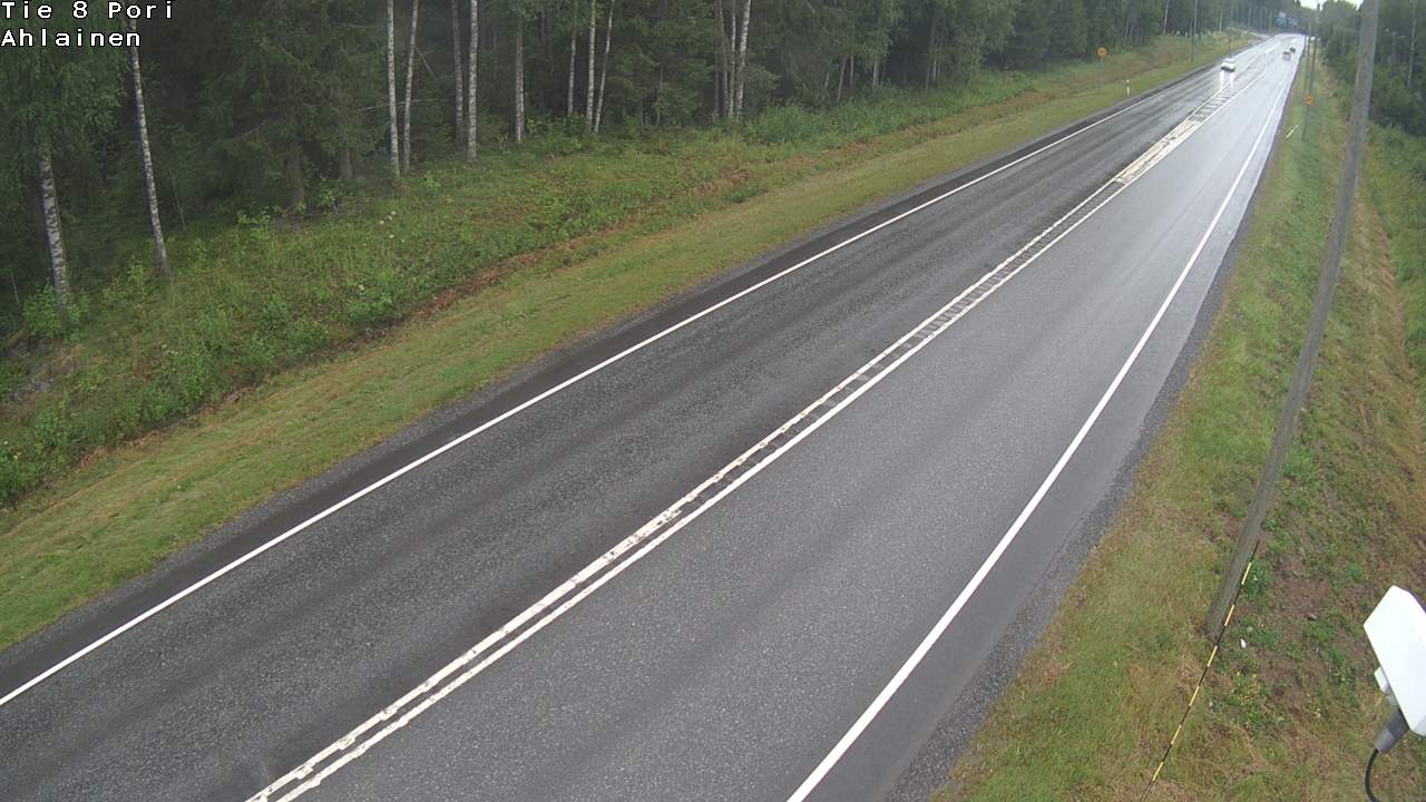 Weather Camera Image Road 8 Pori, Ahlainen, Pori, Satakunta